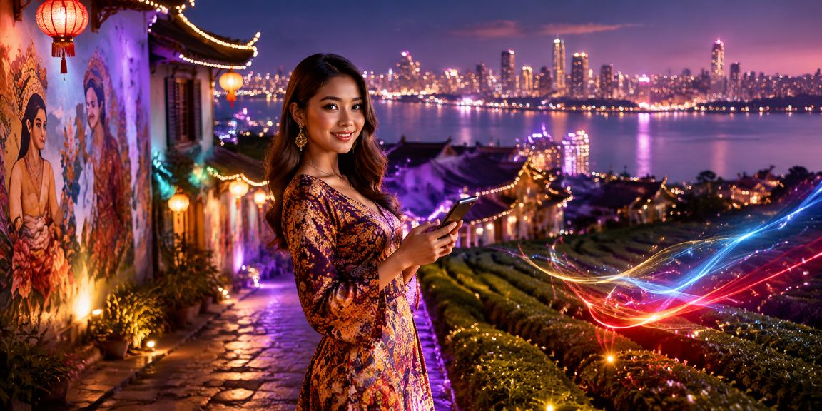 Proses deposit bonus dengan tema batik Pulau Pinang di platform f18